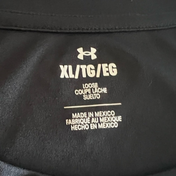 Women’s under armour extra large loose black t shirt - Picture 2 of 5